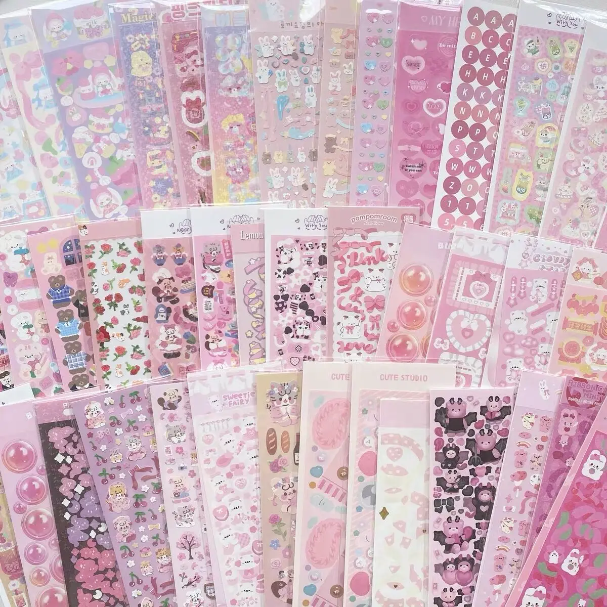 

New Arrival 3pcs/lot Kawaii Bear Ribbon Laser Bling Stickers DIY Scrapbook Stickers Confetti Decoration DIY Photo Frame