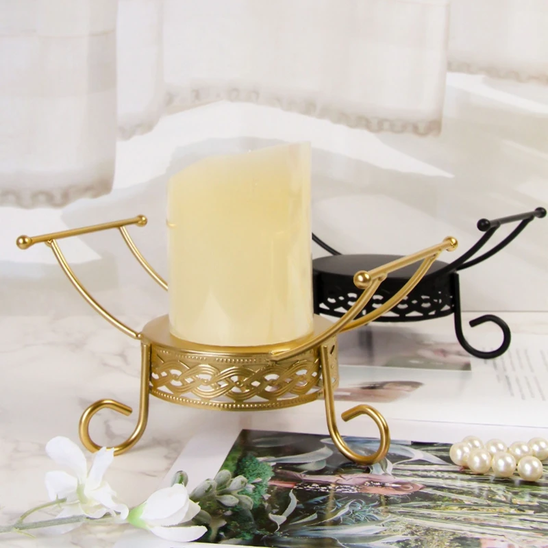 Three Leg Lace Hollow Fruit Tray Jewelry Storage Rack For Home Romantic Dinner Decoration Creative Gift
