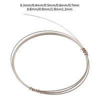 1 meter 925 sterling silver wire jewelry making 0 30 40 50 60 70 80 911 2mm tarnish resistant silver coil wire
