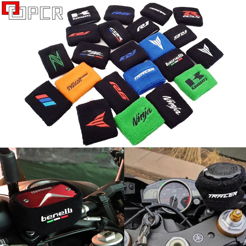 

For YAMAHA TRACER 9 GT MT 09 R1 R6 BMW S1000RR S1000R Kawasaki Ninja Z 1000 SX CBR CB GSXR KTM Brake Fluid Cover Oil Cup Sock