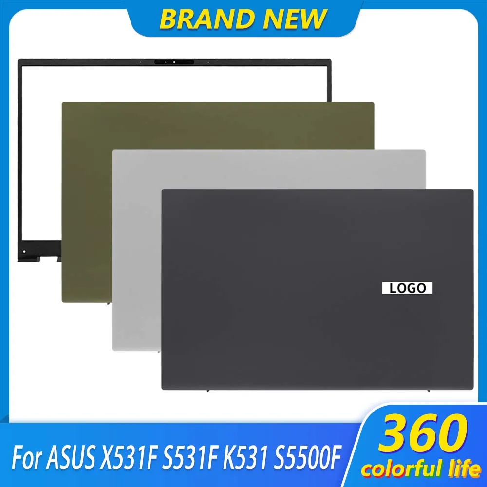 Оригинальная задняя крышка ЖК-дисплея передняя панель для ноутбука ASUS 15x S5500F S531F