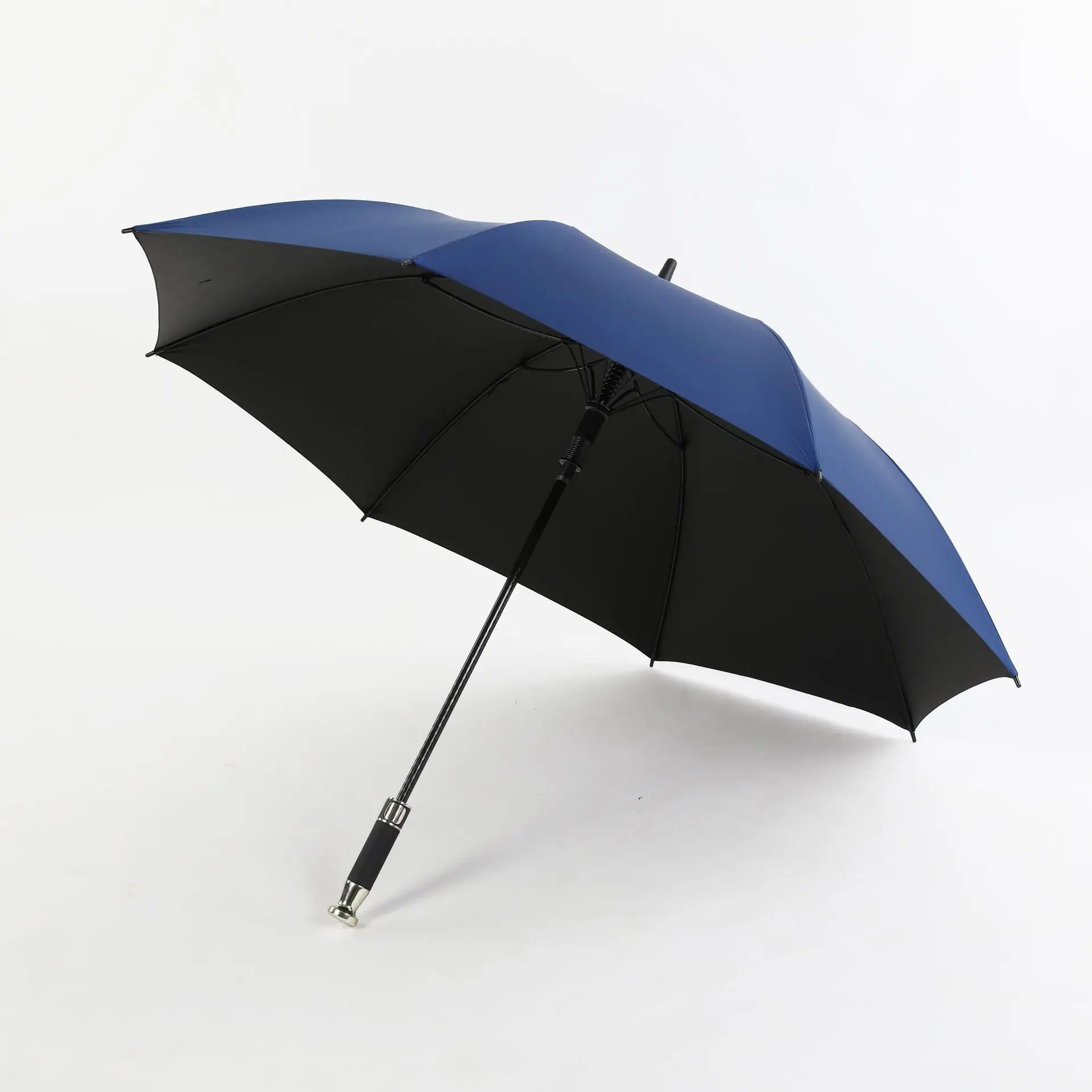 

Diameter 122cm Umbrellas Customized Real Estate Gifts Golf Umbrellas Three Larger Vinyl Business Umbrellas
