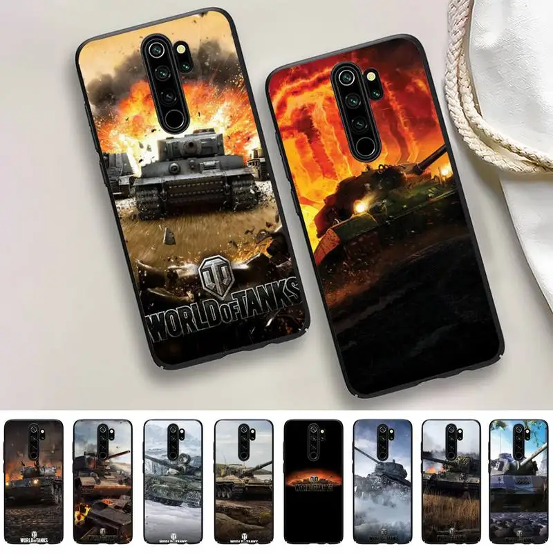 

YNDFCNB World of tanks Phone Case for Redmi 8 9 9A for Samsung J5 J6 Note9 for Huawei NOVA3E Mate20lite cover