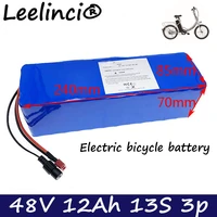 leelinci 48v lithium ion battery 18650 batteries with 15a bms can be used for 250m 350m 500m high power electric bicycle