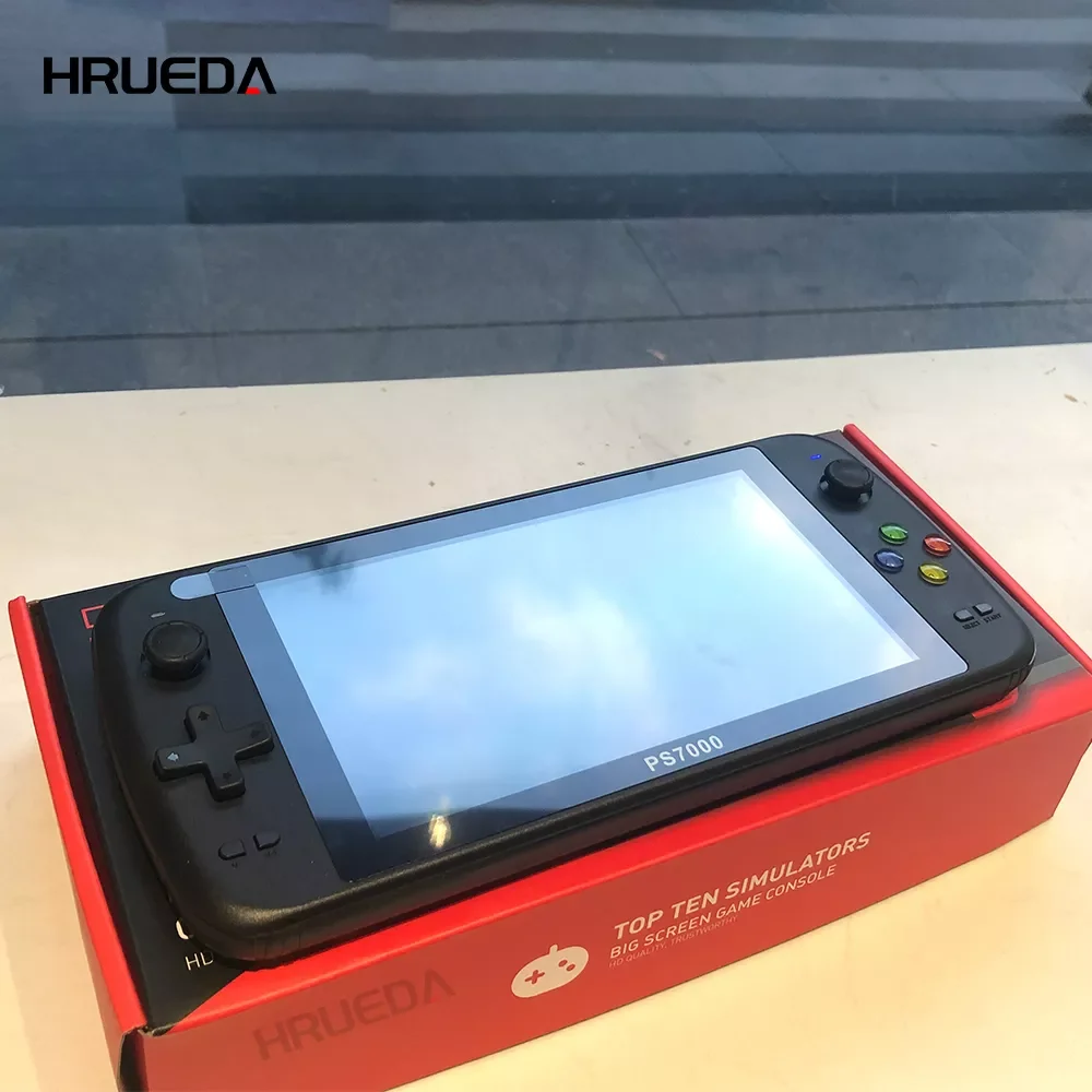 

NEW2023 PS7000 видео игровая консоль 7 дюймов четырехъядерный HD ЖК-экран 5000 + игры ретро портативная игровая приставка для детей