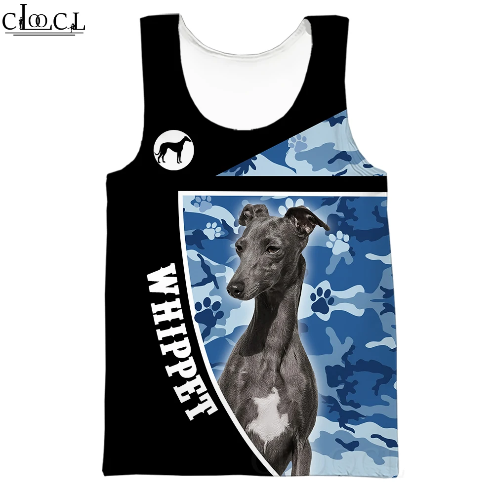  Мужские майки красивый кавалер-кинг-чарльз-спаниель жилет с 3D принтом