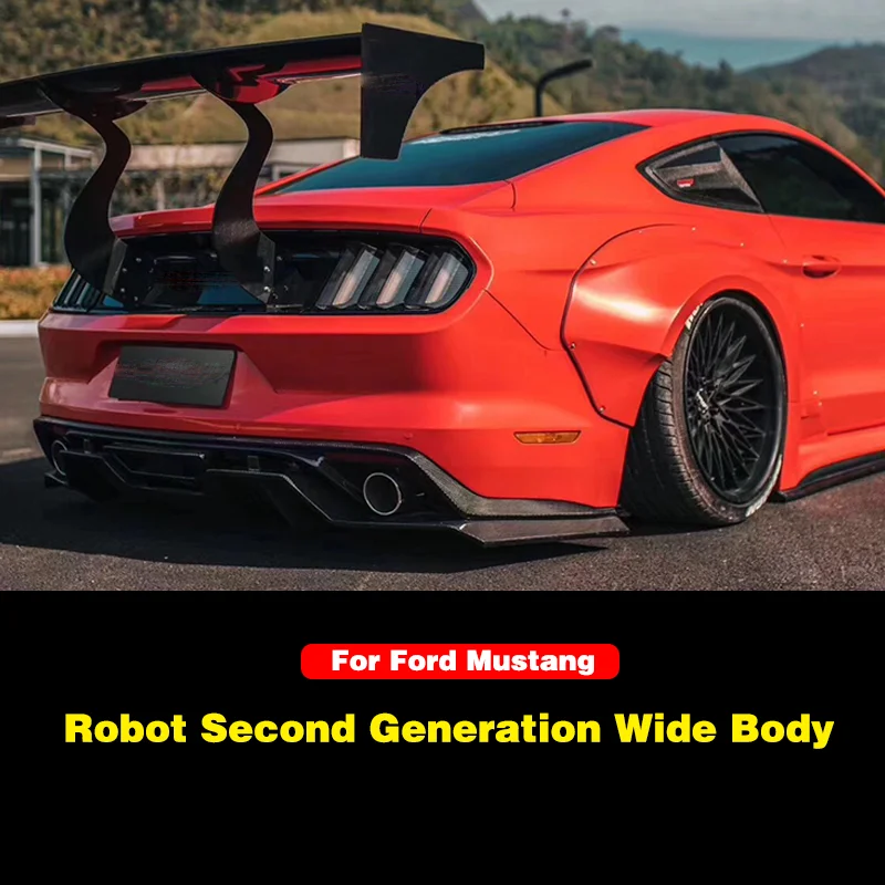 Подходит для Ford Mustang 15-17 модифицированный 2-й робот широкоугольное колесо