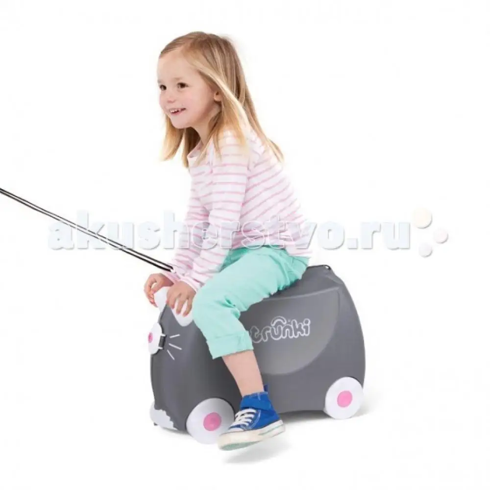 Детский чемодан на колесах Trunki Котенок Бенни |