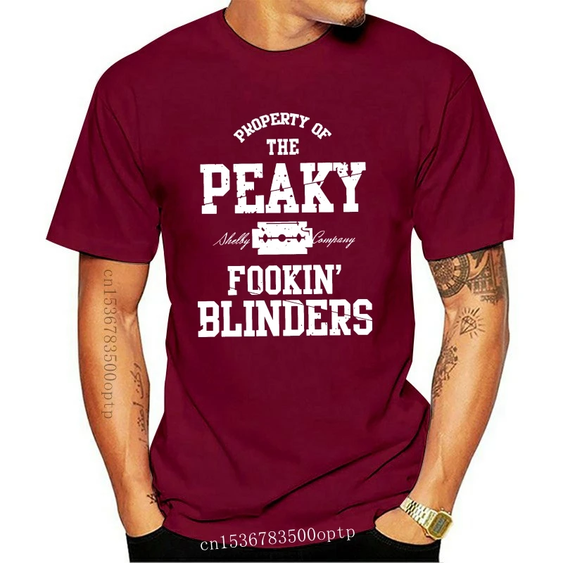 

Новая мужская футболка с надписью The Peaky Blinder, забавная футболка унисекс Fookin Shelby Bros, Спортивная футболка для Мафии