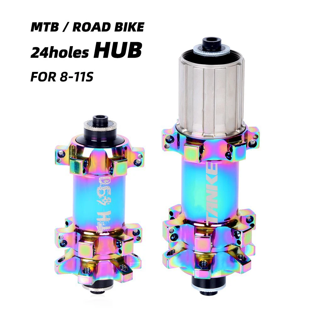 

Bicycle Front Rear Hub Cubo K7 Cassete 24 Furos Holes 8-11Speed Rolamentado Mtb Buje Trasero Quick Release De Bicicleta Freehub