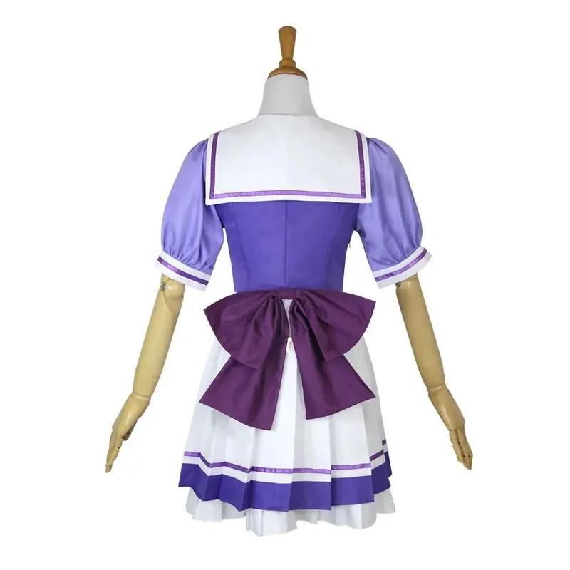 Фото Костюм для косплея по аниме-игре Uma Musume Pretty Derby: школьная форма Токай Тейо, косплей Голд Шип, специальная неделя, платье-матроска в стиле Лолита №5