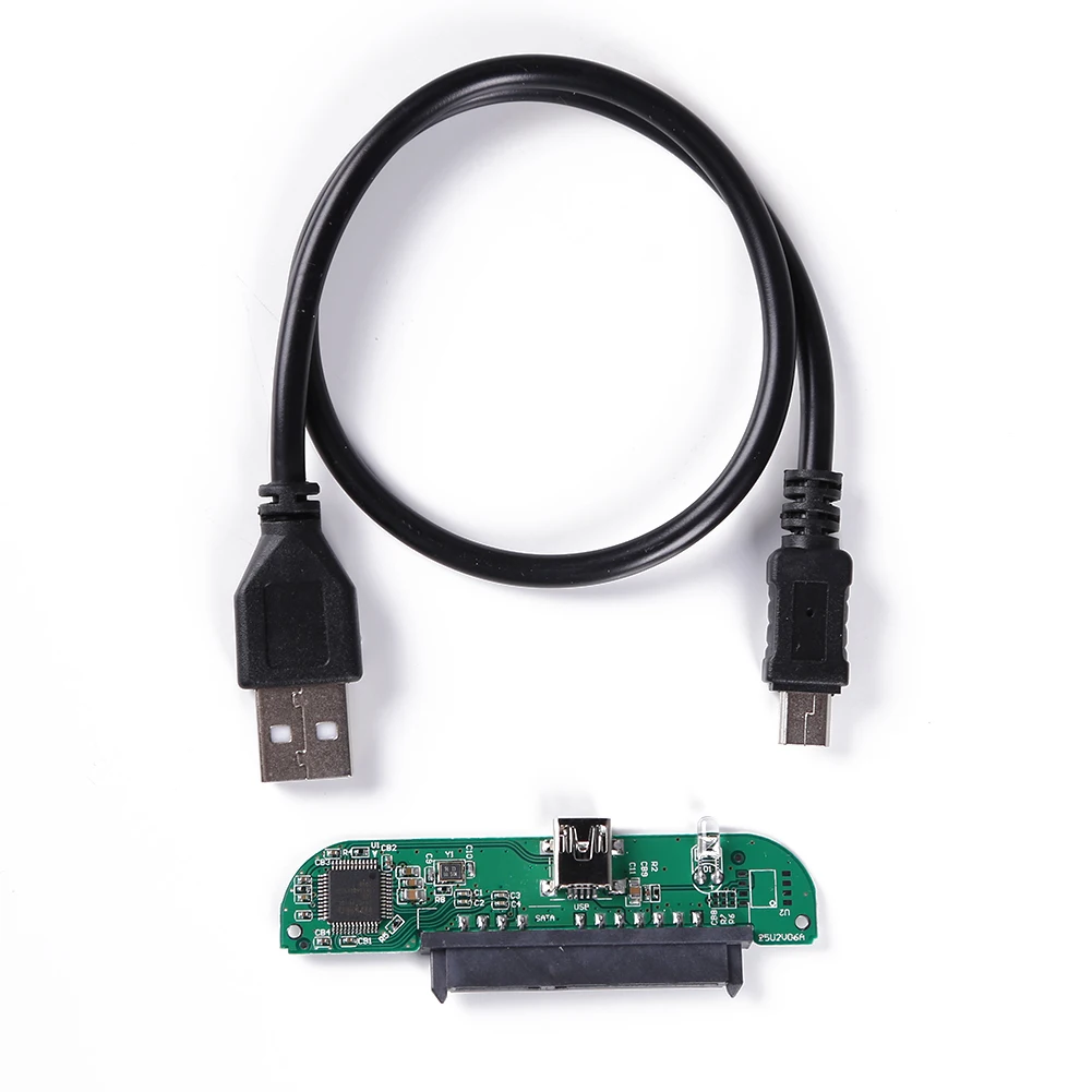 Адаптер для жесткого диска 2 5 дюйма USB 0 на SATA 7 + 15 Pin конвертер SSD совместим с