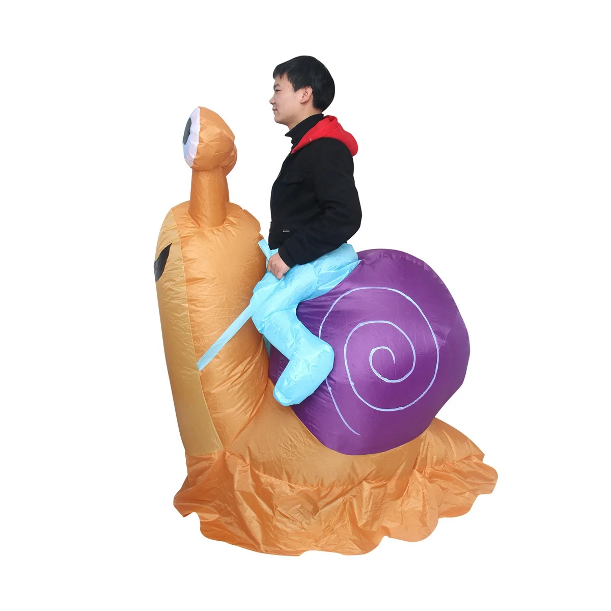 Simbok вечерние надувной костюм для езды на велосипеде Улитка Забавный вечеринки