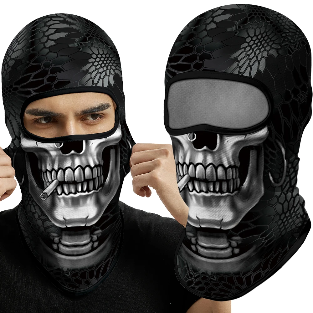 Защитная Спортивная бандана маска на лицо с заушной петлей армейская Балаклава