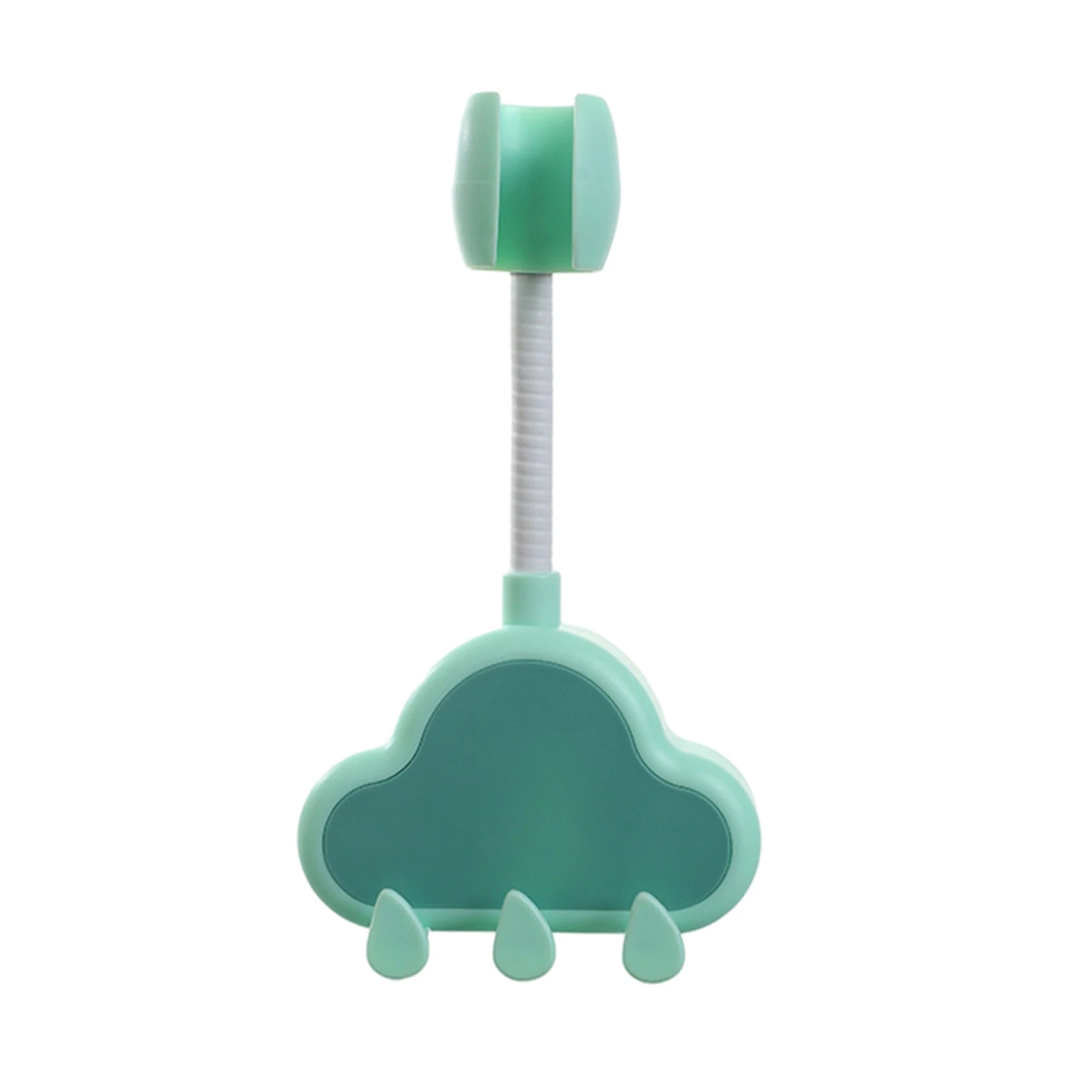 

Shower Head Holder Universal 360 Degree Adjustable Shower Wand Holder Adhesive Cloud Shaped Shower Spray Holder With Hooks Wall