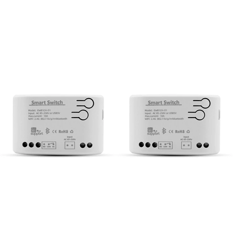 

1 шт., смарт-переключатель Ewelink с поддержкой Wi-Fi, 85-250 В