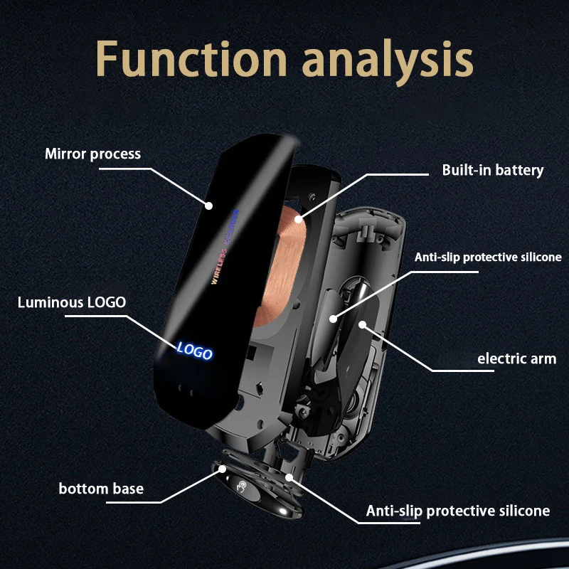 Автомобильный держатель для телефона Cadillac SRX ATS-L XTS CT6 XT5 XT6 CT5 XT4 CT4