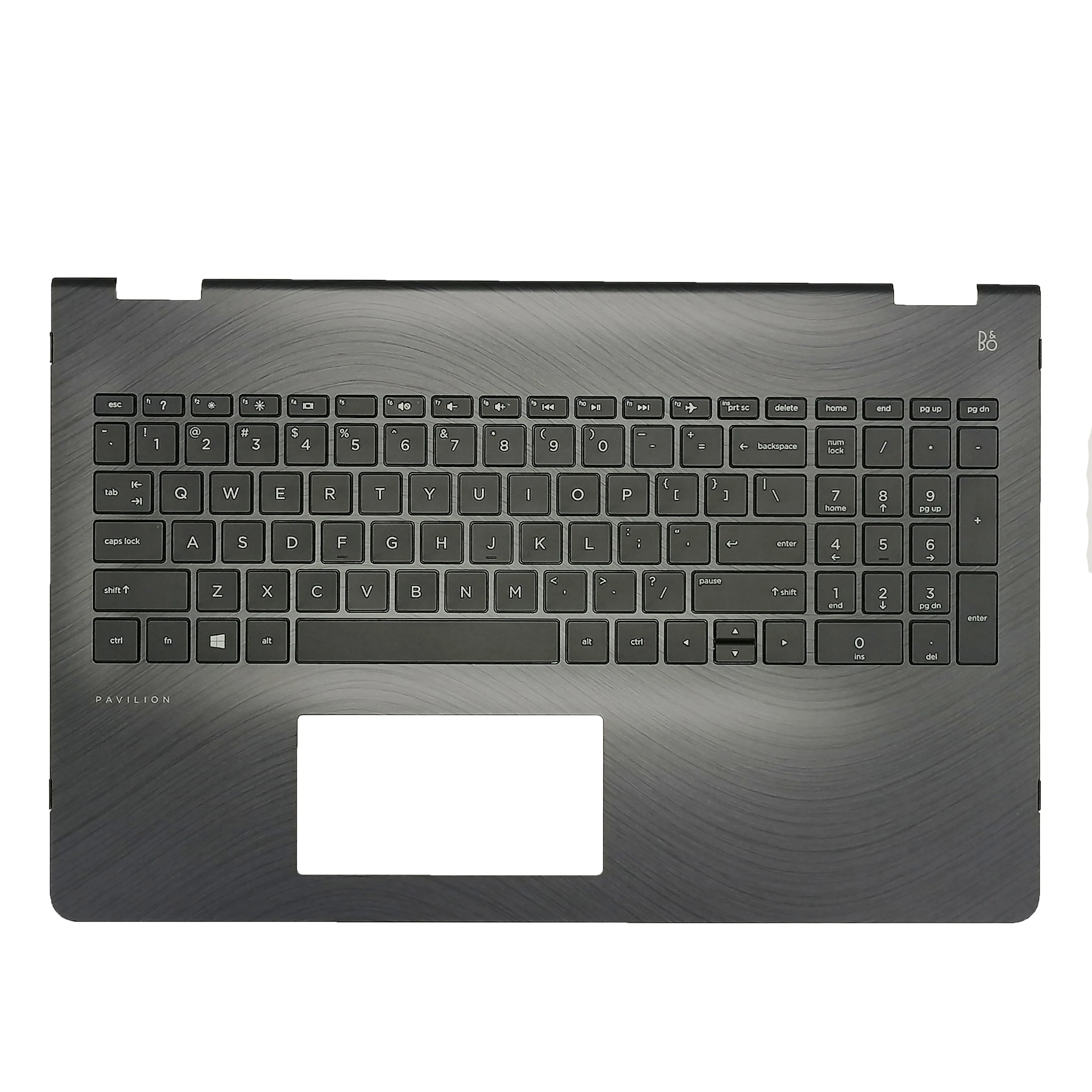 Новый чехол для ноутбука HP Pavilion X360 15-BR 15T-BR001TX TPN-W126 упор рук верхний с клавиатурой