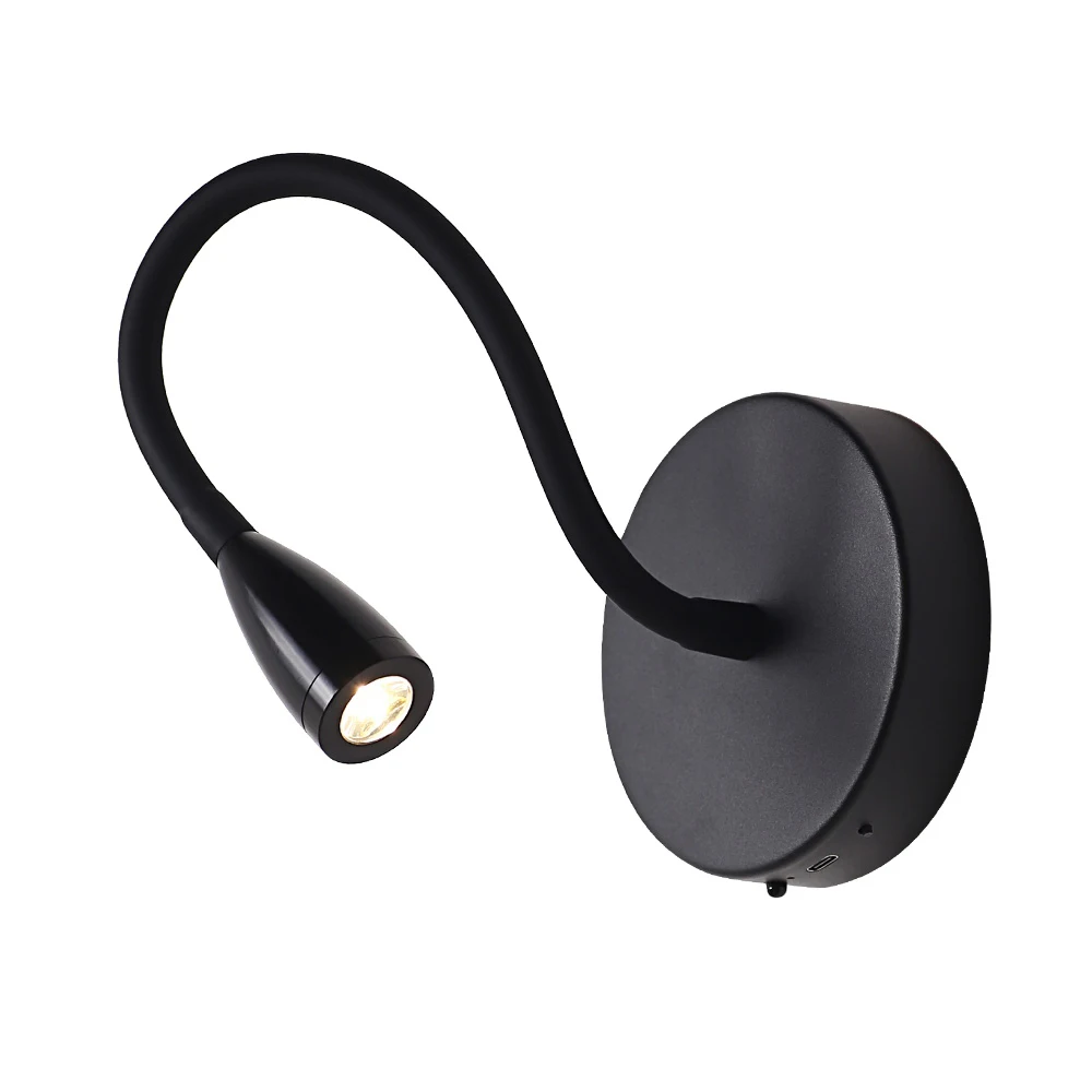 

Seediq беспроводной настенный светильник черный