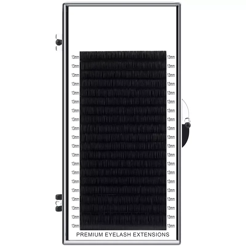 

2022New SINCE 1990 20Rows Faux Individual Lashes Maquiagem Cilios for Professionals Black Soft Eyelash Extension Thin Tape