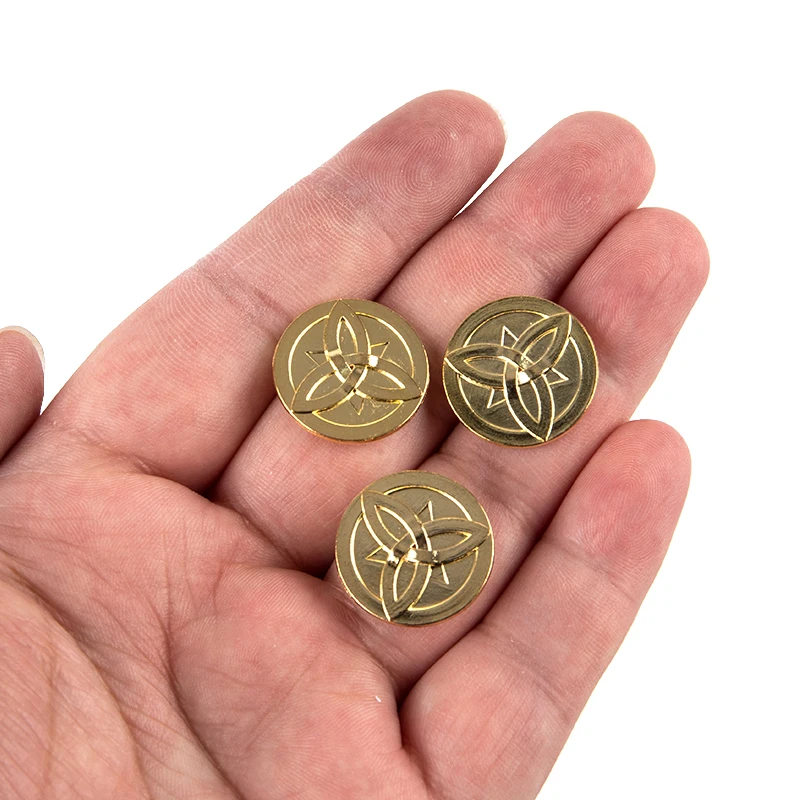 5 шт. Genshin Impact Mora Coin Morax Cosplay Prop Аксессуары для вечерние игрушки Аниме фигурки 2022