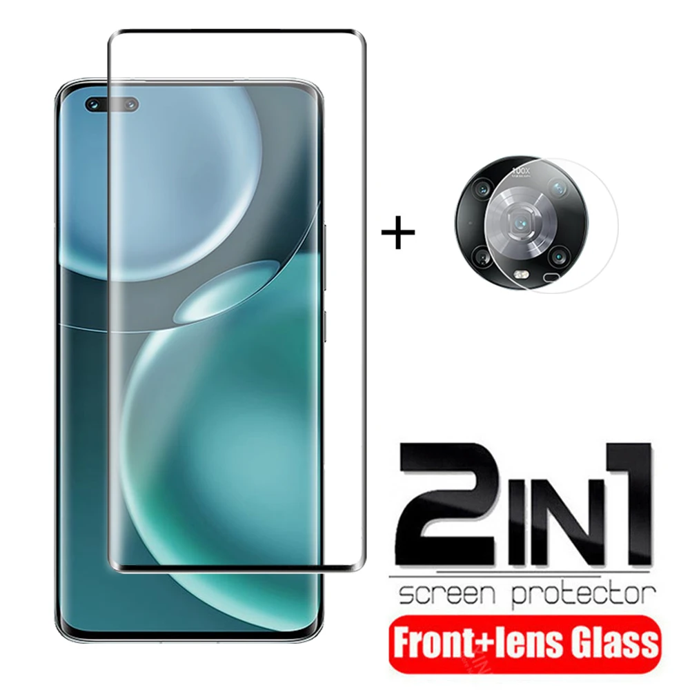 9D изогнутый чехол из закаленного стекла для Honor Magic4 Pro защитная пленка экрана Magic 4