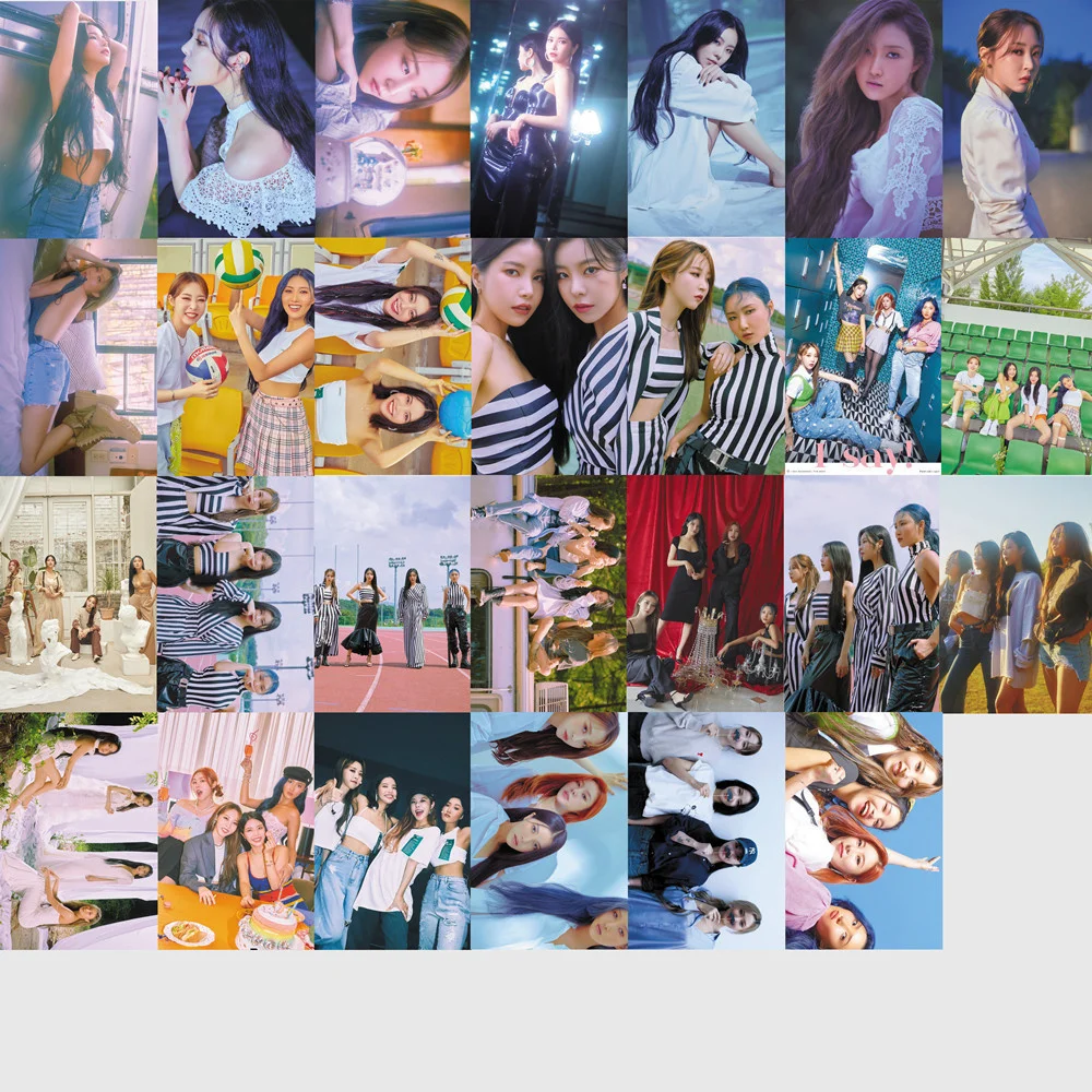 55 шт./компл. Kpop Mamamoo Lomo карточки новый альбом I SAY : MAMAMOO лучшие фотокарточки для
