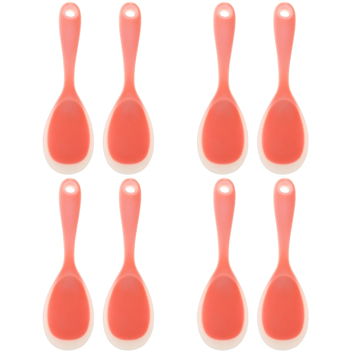 

8 Resistant Compact Reusable Rice Paddle Rice Spoon Rice Spatula Compact Rice Spoon for Kitchen Daily Home