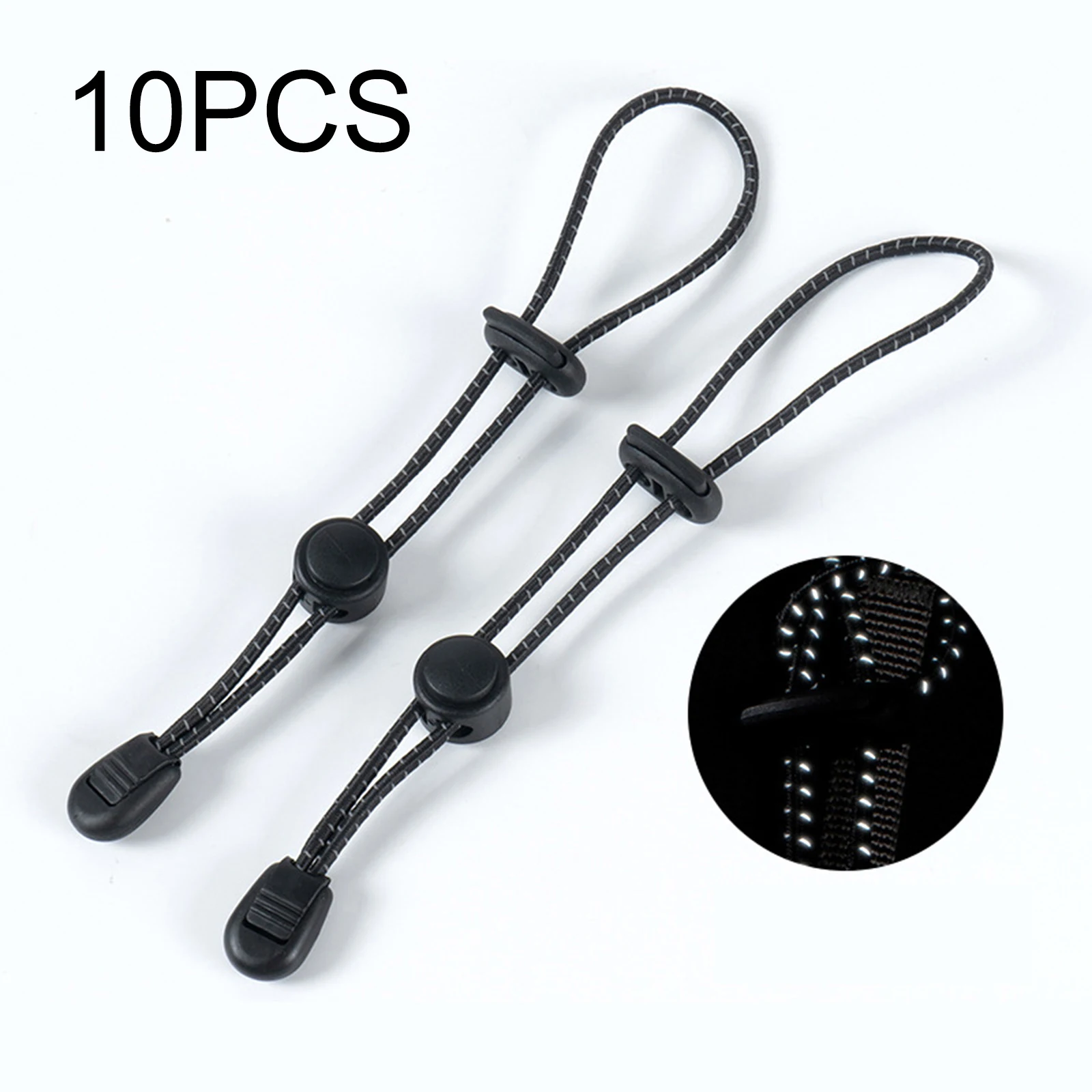 

Buckle Holder Buckle 10pcs 7.0g 7.5-13.0cm ABS Buckle Reflective Feature Versatile Camping Easy To Use Hiking Poles