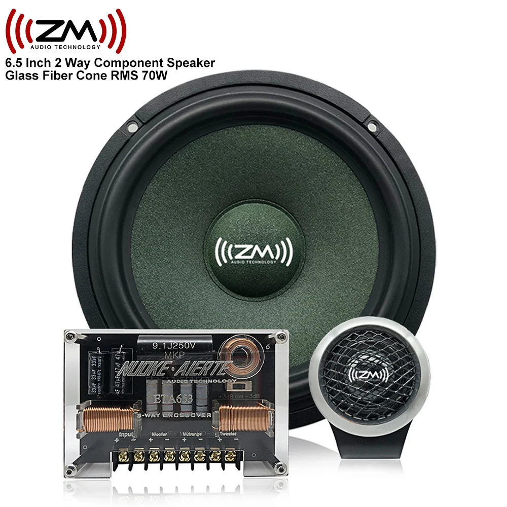 

6.5 inch component speakers factory directly supply speakers car 2 way car loudspeaker
