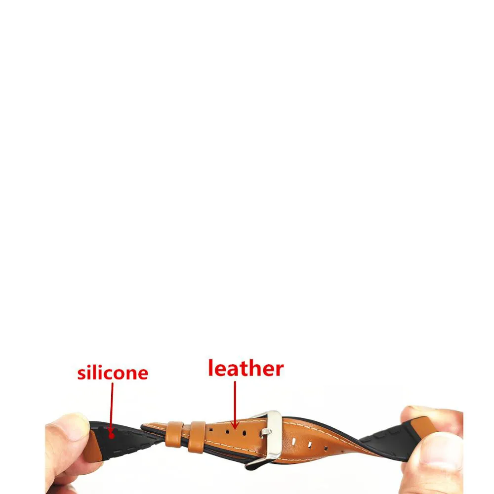 20/22mm Genuine leather Strap For Amazfit GTS 2/2e/GTS2 Mini/GTR 42mm 47mm/GTR2/2e/stratos 2/3 Pace Bracelet Watch