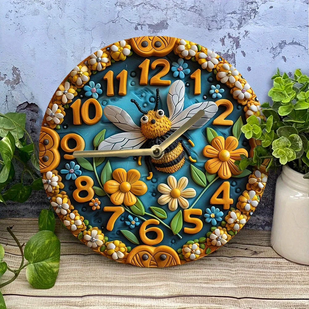 Настенные часы Bee &amp Honeycomb