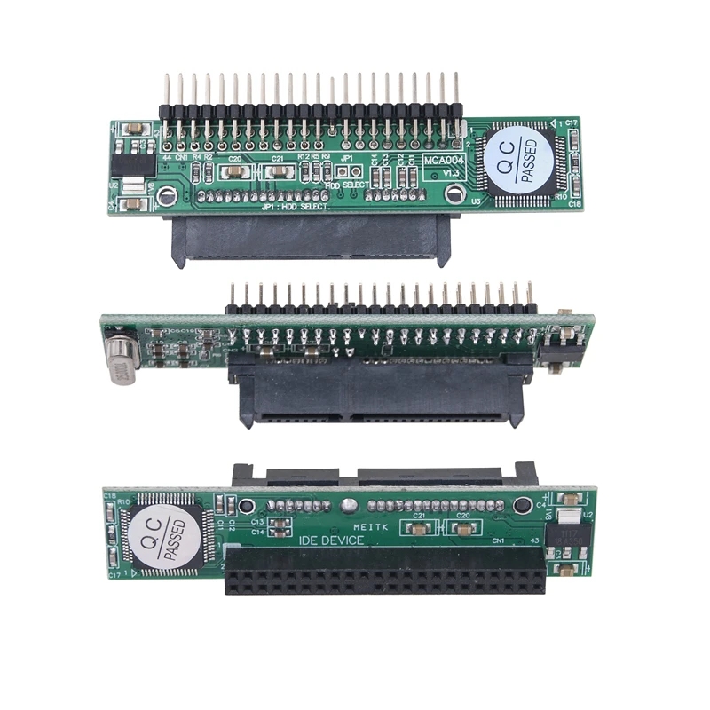 44Pin 2 5 &quotIDE HDD to SATA порт или 5&quot 90/180 градусов JM20330 чип 1 5G Поддержка ATA 100 133 CD DVD