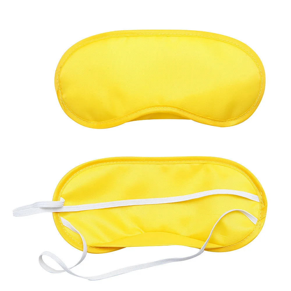 

1PC Silk Sleep Eye Padded Shade Cover Travel Relax Aid
