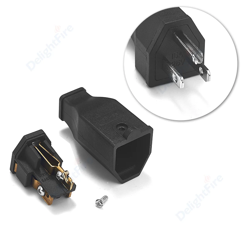 

США Америка 3-контактный промышленный электрический разъем переменного тока «папа-мама» сменный перемонтируемый адаптер розетки удлинитель разъем