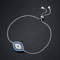 top quality luxury trend bracelets micro pave cubic zirconia devils eyes creative women bracelet fine party jewelry