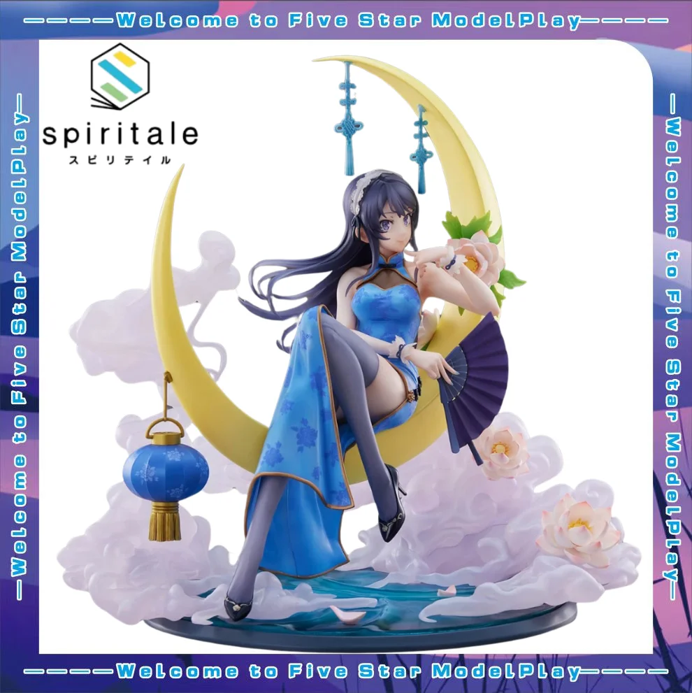 Фото 【FS】Фигурка Spiritale Young Pig-Headed Boy Will Not Dream of Bunny Girl Senior Sakurajima Mai в стиле чонсам, масштаб 1/7, модель, игрушка, подарок №1
