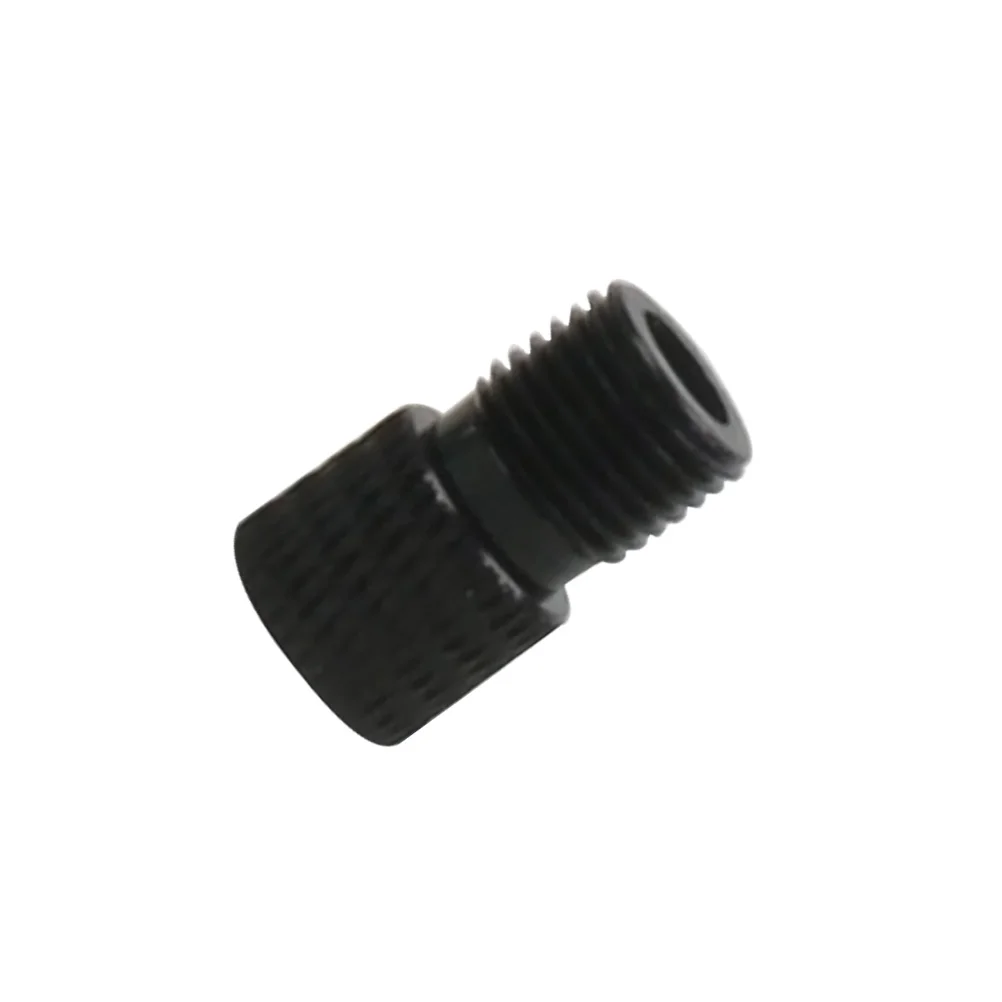 

Aluminium Alloy French Style to US Style Adapter Bike MTB BMX CNC Tyre Air Converter (Black)
