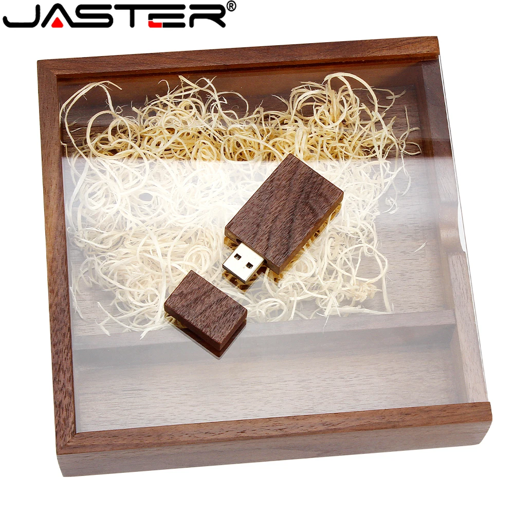 

USB-флеш-накопитель JASTER с прозрачной крышкой, 128/64/32/16/8 ГБ