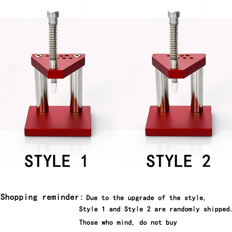 Watch Hand Plunger Puller Remover with 6pcs Plastic Dies Set Watch Parts Needle Press Loader Watchmaker Repair Tools Accessories