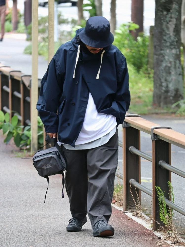 Nanamica 65/35 Hoold M51 Jaket 23SS Уличная водонепроницаемая куртка с капюшоном