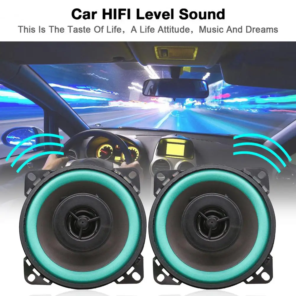 

Car Audio Speaker Good Sound HiFi Level High-Sensitivity Stereo Effect Lossless 80W Car Coaxial Stereo Speaker for Automobile