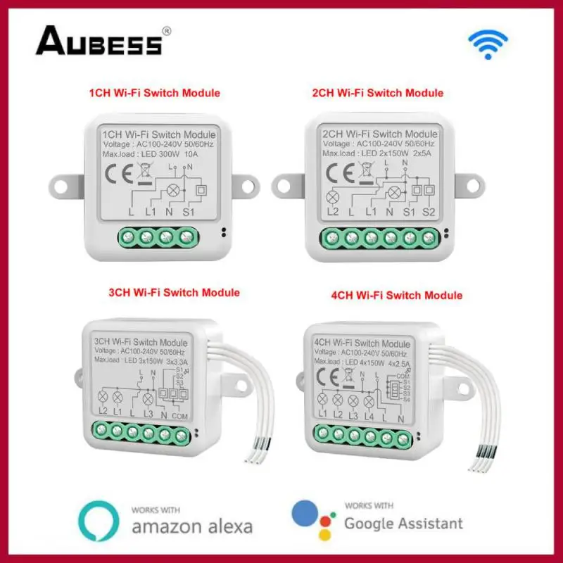 

Умный мини-модуль переключателя с Wi-Fi и таймером, 10 А
