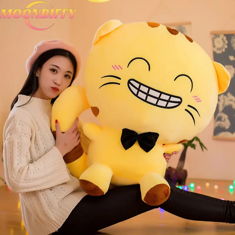 

20cm Cute Soft Cat Plush Pillow Sofa Cushion Kawaii Plush Toy Stuffed Cartoon Animal Doll for Kids Girl Lovely Gift