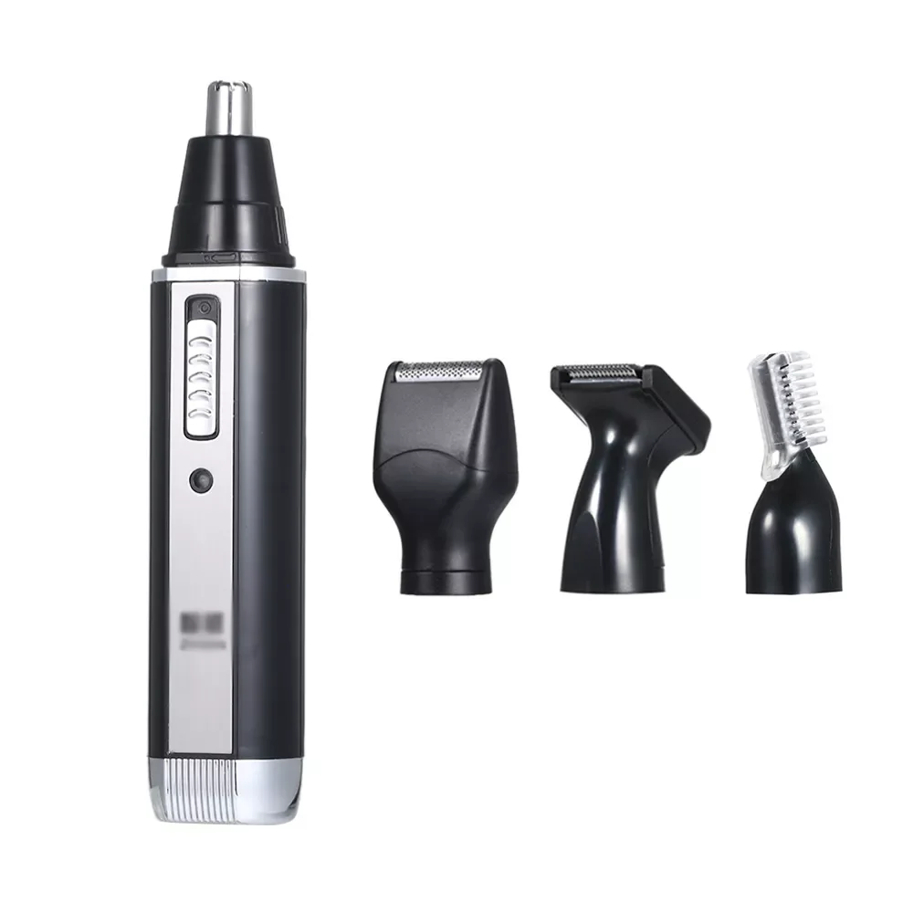 

NEW2023 4 in 1 Nose Hair Trimmer Men Rechargeable Nose Hair Eyebrow Sideburn Beard Shaver Hair Cliper