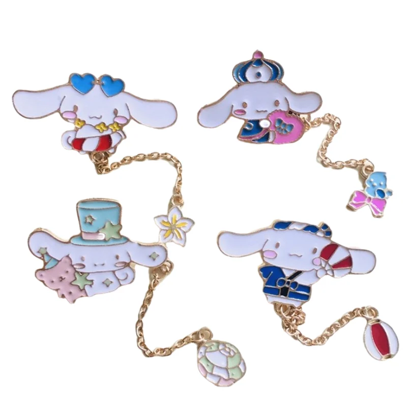 

Kawaii Sanrio Hello Kitty Pins Cinnamoroll Cute Metal Badge Y2k Stuff Enamel Pin Emblem Cartoon Brooch Backpack Accessories Gift