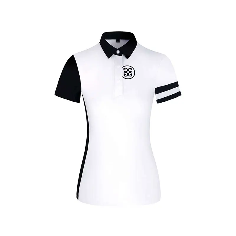 

Women's New Golf T-shirt Summer Fashion Sports Short Sleeve Shirt Breathable Golf Apparel