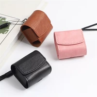 simple leather earphones protective case for galaxy buds live buds pro wireless earphones accessories