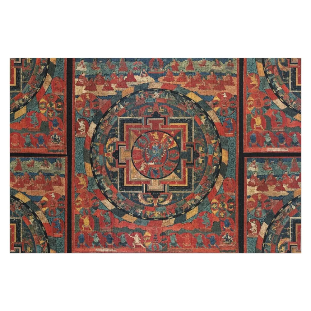 Мандала 187 Hevajra Kagyu 1500-е годы Головоломка с индивидуальным изображением