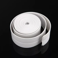 3 2mx22mm bathroom shower sink bath sealing strip tape white pvc self adhesive waterproof mold proof adhesive tape for kitchen
